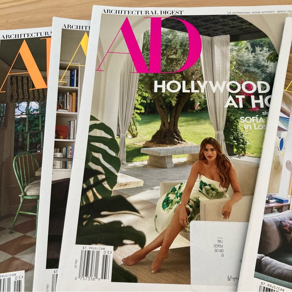 Architectural Digest 2024 Full Subscription Magazine Collection - Picture 4 of 8